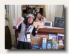 Back at the Hiroshima Hanna Hostel,  I posted Asako the money she loaned me in Fukuoka. IMG_6816